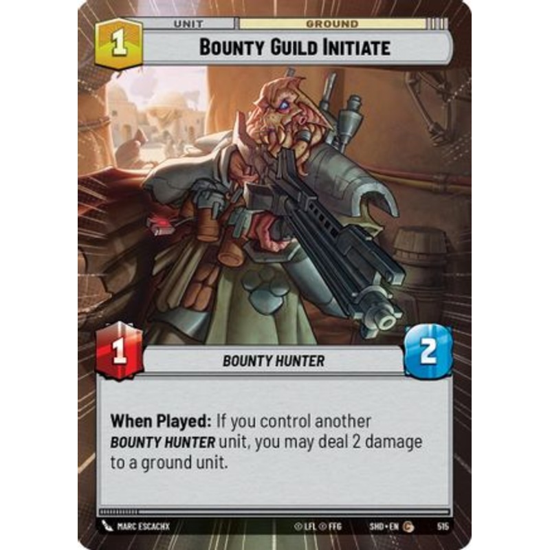 Bounty Guild Initiate (Hyperspace) (515) - Shadows of the Galaxy