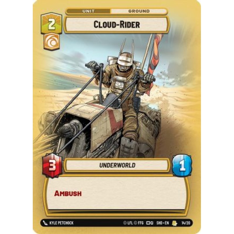 Cloud-Rider (14/20) - Shadows of the Galaxy Weekly Play Promos Foil