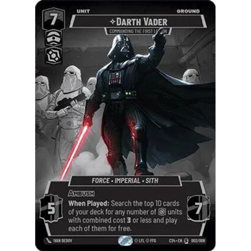 Darth Vader - Commanding the First Legion (002/006) - 2024 Convention Exclusive Foil
