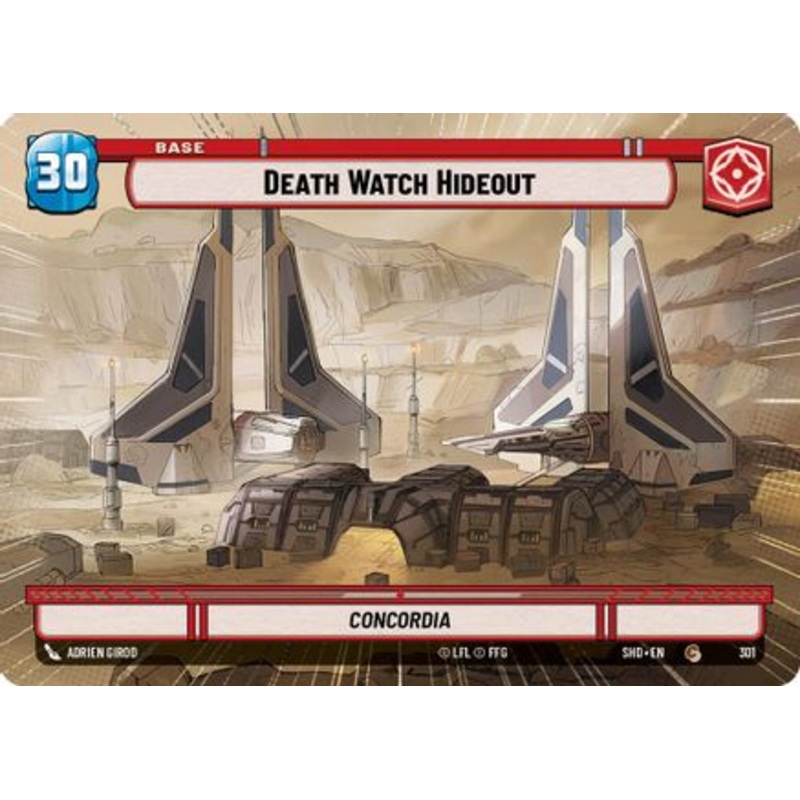 Death Watch Hideout // Shield (Hyperspace) (301 // T04) - Shadows of the Galaxy