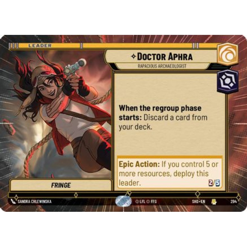 Doctor Aphra - Rapacious Archaeologist (Hyperspace) (294) - Shadows of the Galaxy