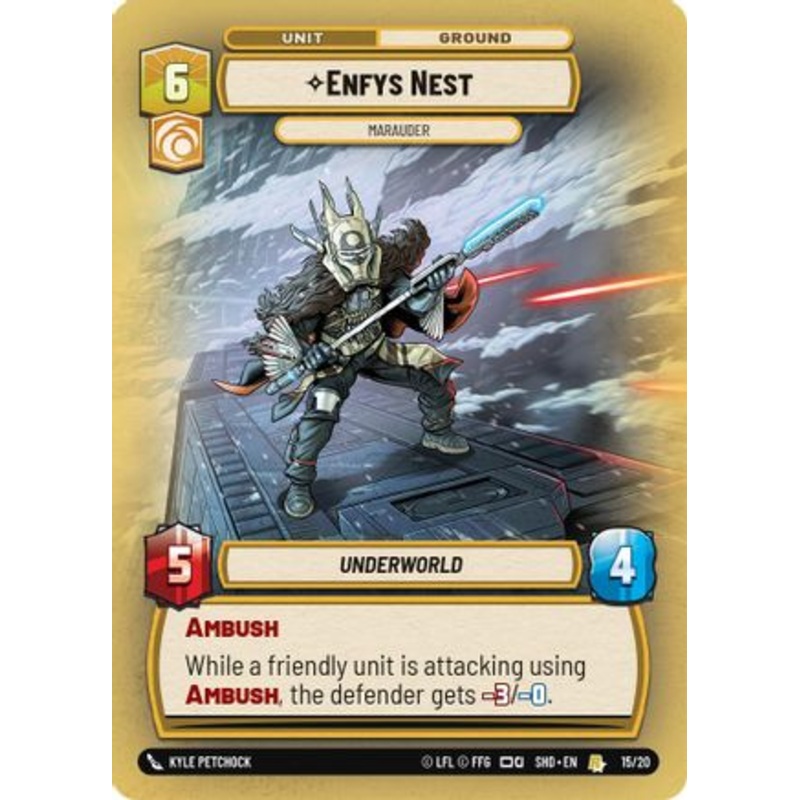 Enfys Nest - Marauder (15/20) - Shadows of the Galaxy Weekly Play Promos