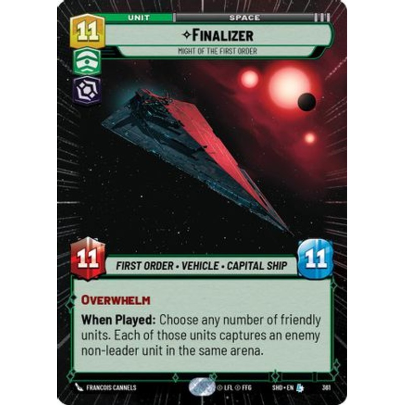 Finalizer - Might of the First Order (Hyperspace) (361) - Shadows of the Galaxy Foil