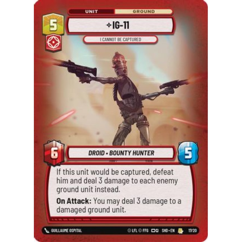 IG-11 - I Cannot Be Captured (17/20) - Shadows of the Galaxy Weekly Play Promos