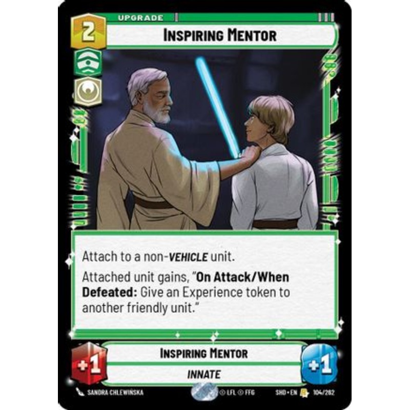 Inspiring Mentor (104/262) - Shadows of the Galaxy Foil