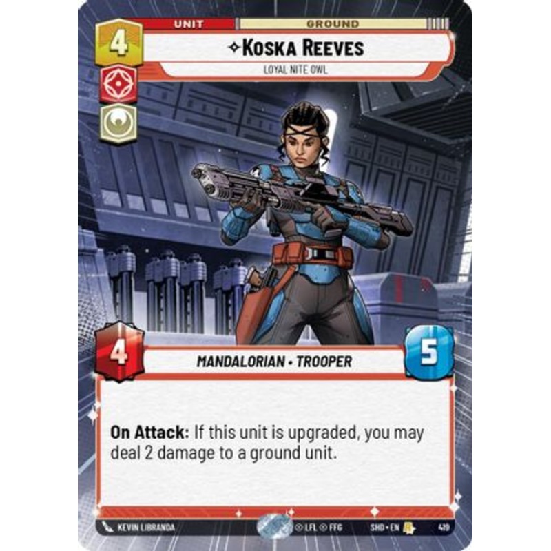 Koska Reeves - Loyal Nite Owl (Hyperspace) (419) - Shadows of the Galaxy