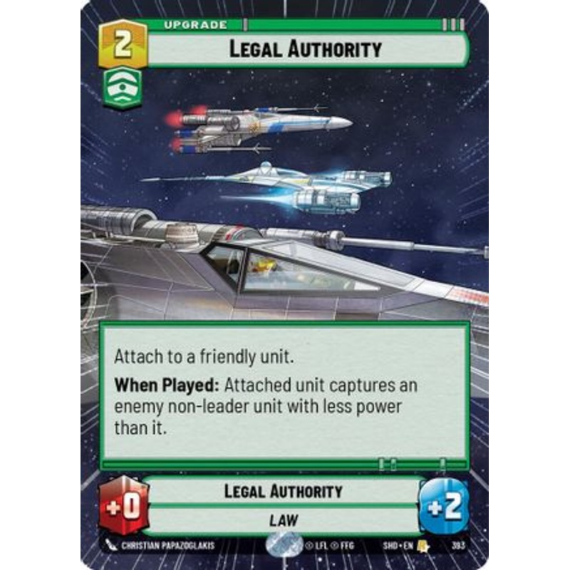 Legal Authority (Hyperspace) (393) - Shadows of the Galaxy