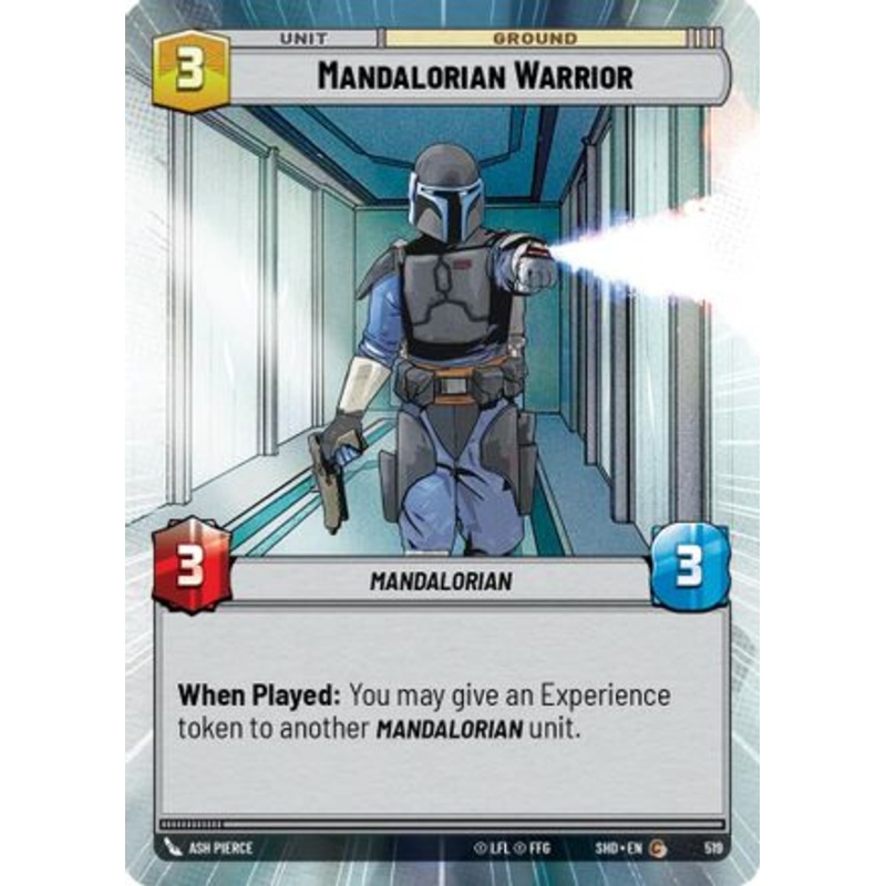 Mandalorian Warrior (Hyperspace) (519) - Shadows of the Galaxy