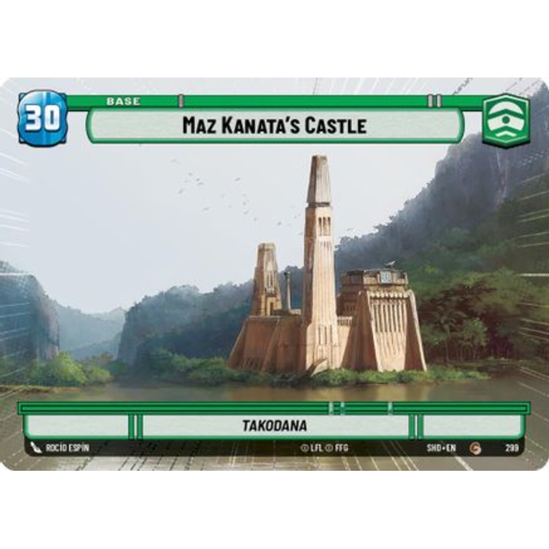 Maz Kanata's Castle // Shield (Hyperspace) (299 // T04) - Shadows of the Galaxy