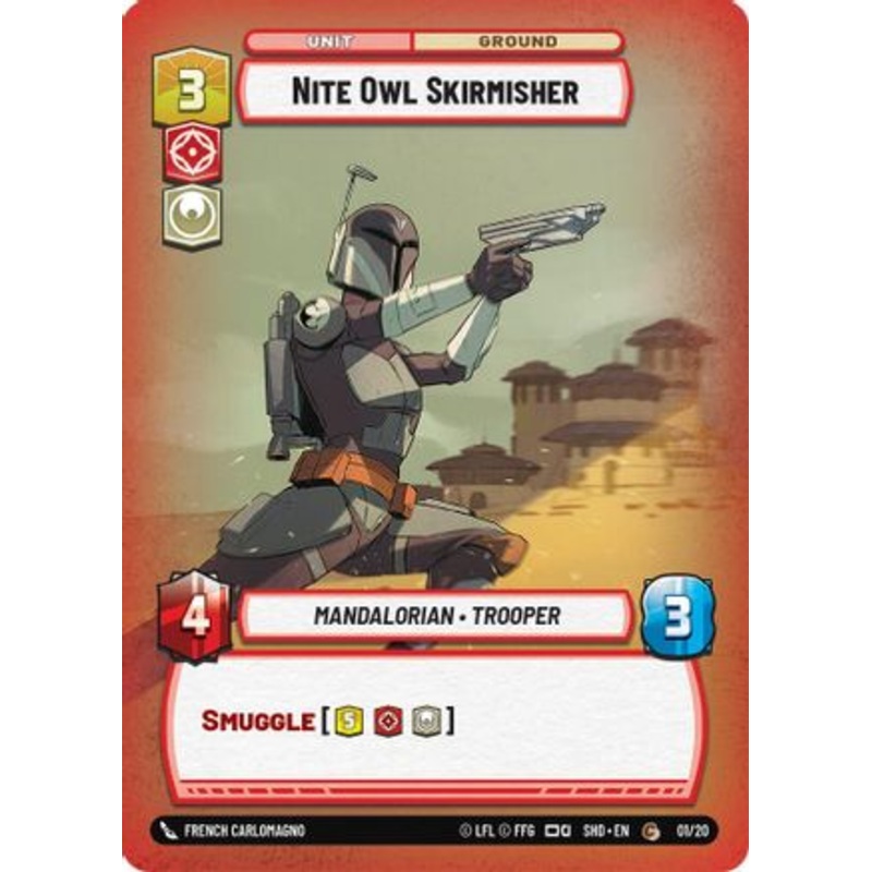 Nite Owl Skirmisher (01/20) - Shadows of the Galaxy Weekly Play Promos