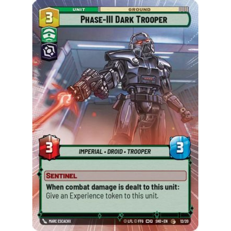Phase-III Dark Trooper (Hyperspace) (12/20) - Shadows of the Galaxy Weekly Play Promos