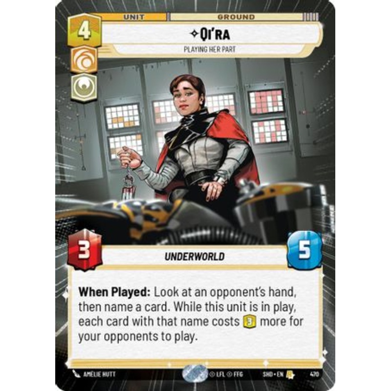 Qi'ra - Playing Her Part (Hyperspace) (470) - Shadows of the Galaxy