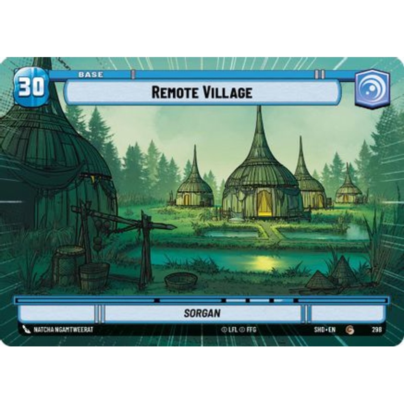Remote Village // Shield (Hyperspace) (298 // T04) - Shadows of the Galaxy