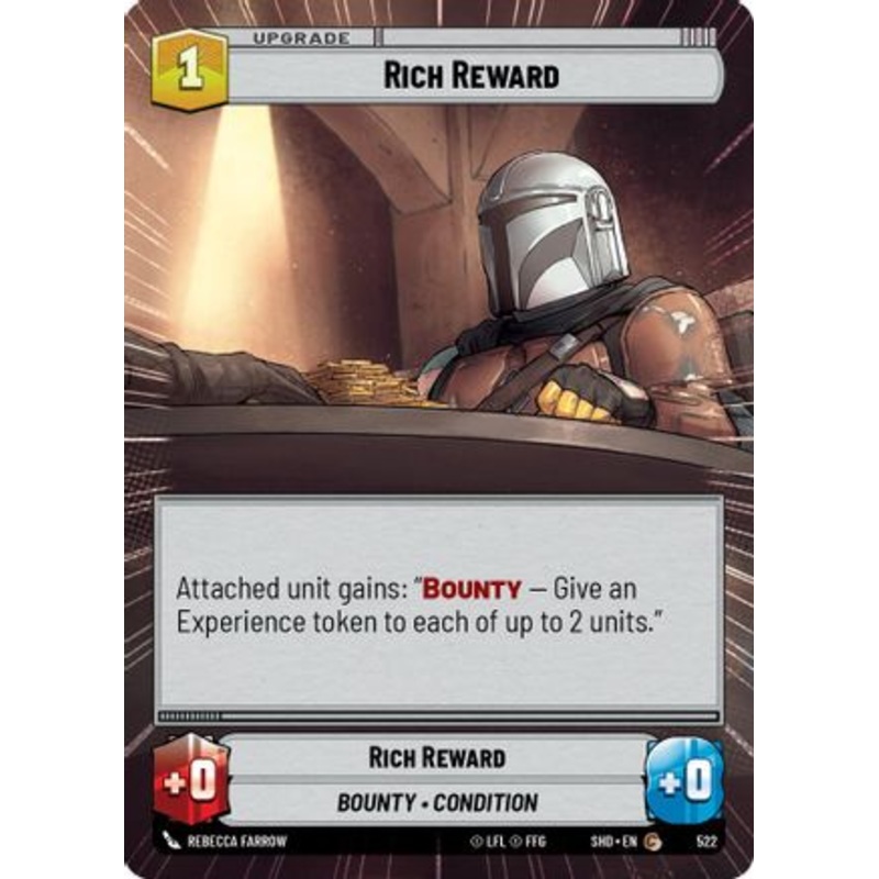 Rich Reward (Hyperspace) (522) - Shadows of the Galaxy Foil