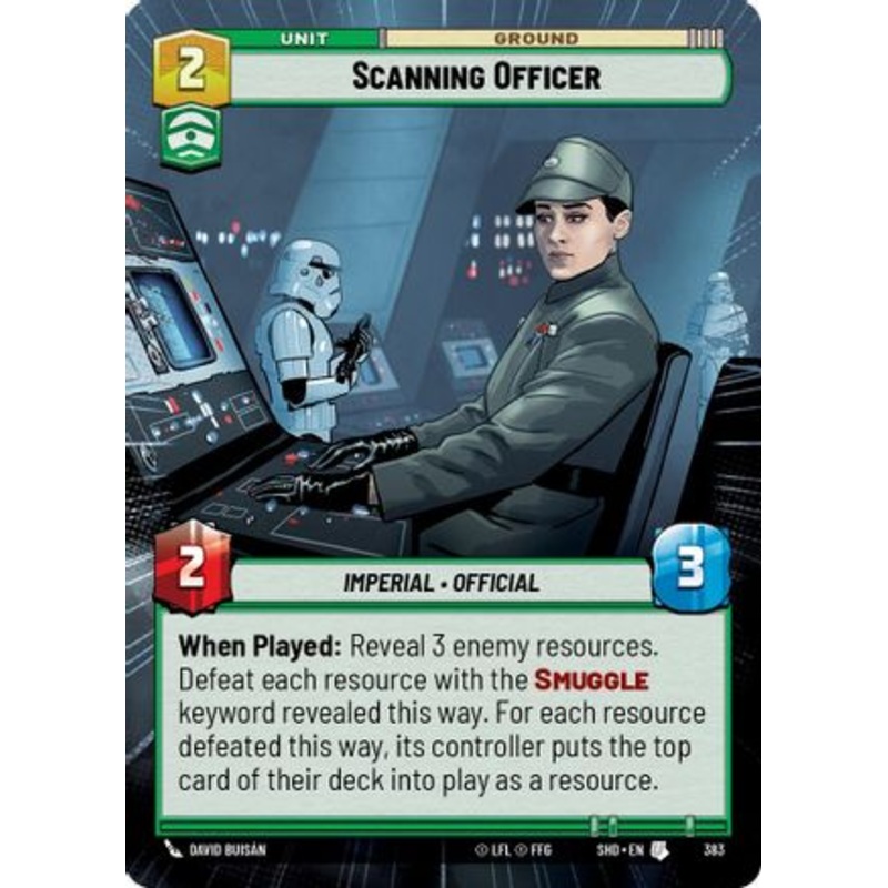 Scanning Officer (Hyperspace) (383) - Shadows of the Galaxy