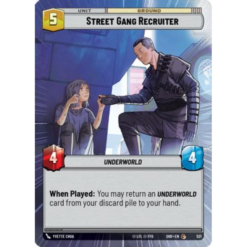 Street Gang Recruiter (Hyperspace) (521) - Shadows of the Galaxy