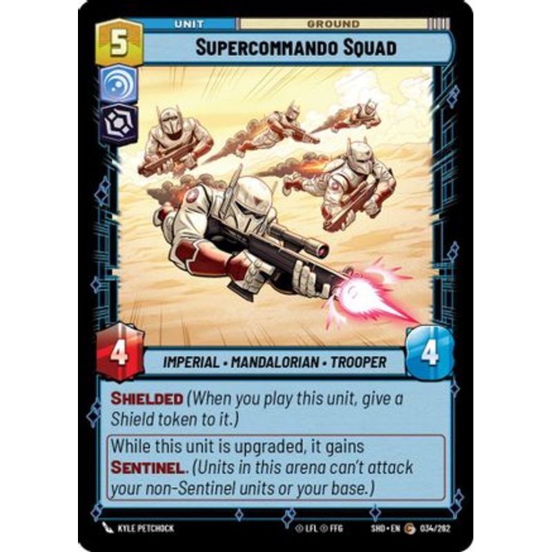 Supercommando Squad (034/262) - Shadows of the Galaxy Foil