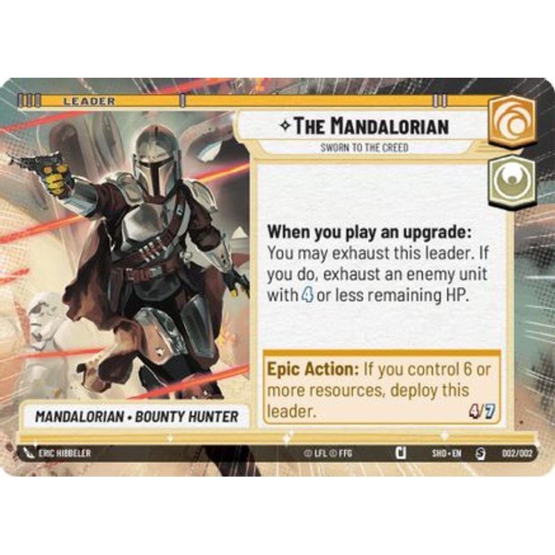 The Mandalorian - Sworn To The Creed (Hyperspace) (002/002) - Prerelease Promos