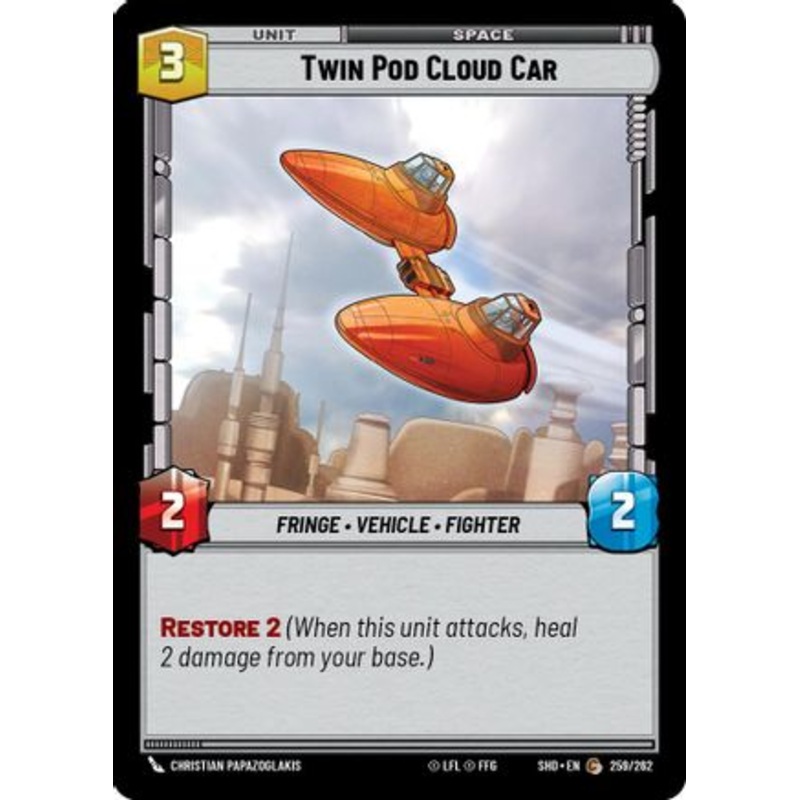 Twin Pod Cloud Car (259/262) - Shadows of the Galaxy