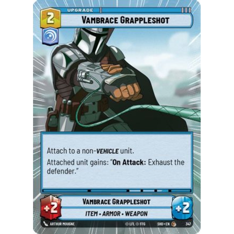 Vambrace Grappleshot (Hyperspace) (347) - Shadows of the Galaxy Foil