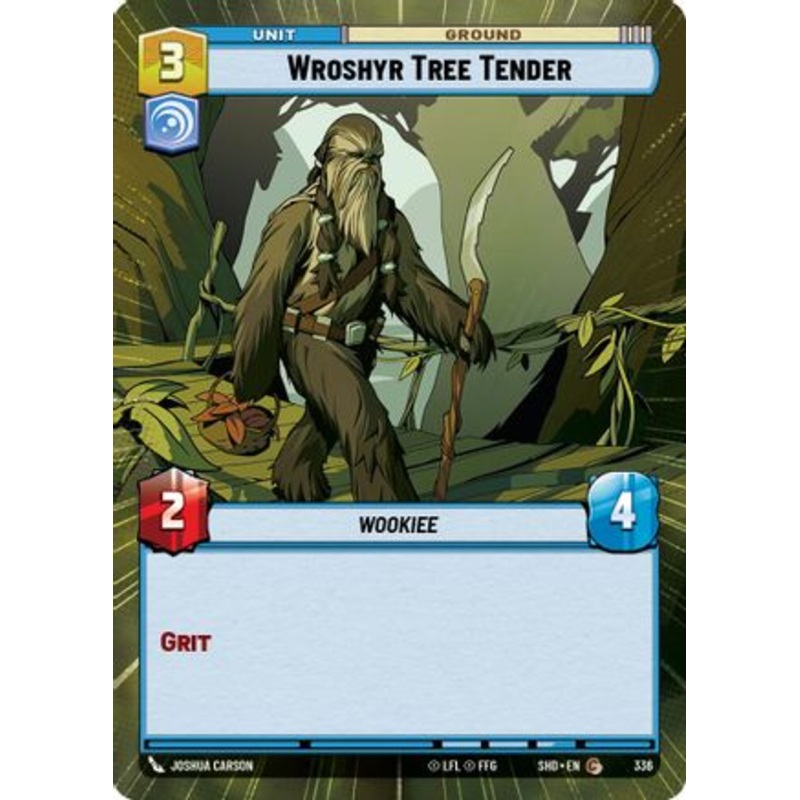 Wroshyr Tree Tender (Hyperspace) (336) - Shadows of the Galaxy Foil