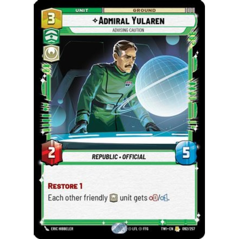 Admiral Yularen - Advising Caution (092/257) - Twilight of the Republic