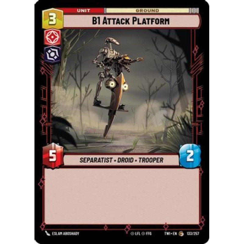 B1 Attack Platform (133/257) - Twilight of the Republic
