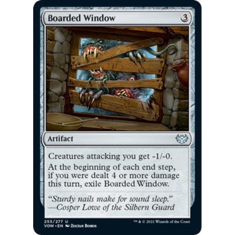 Boarded Window [VOW - 253]