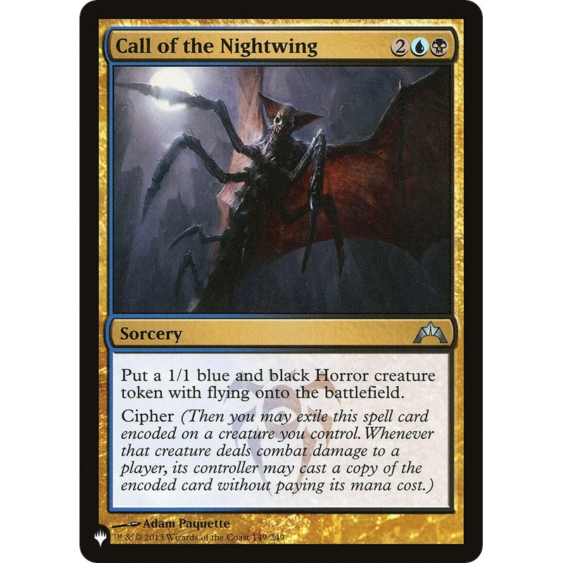 Call of the Nightwing (GTC) [LIST - 149/249]
