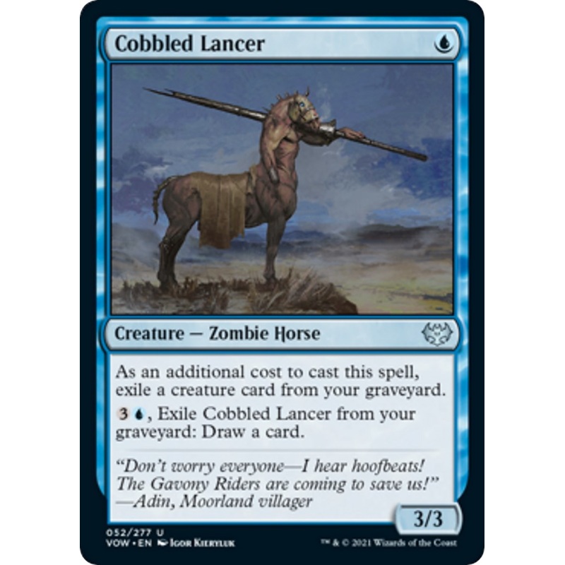 Cobbled Lancer [VOW - 52]
