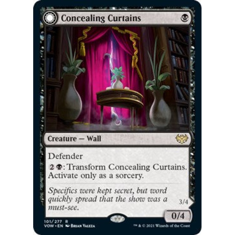 Concealing Curtains [VOW - 101]