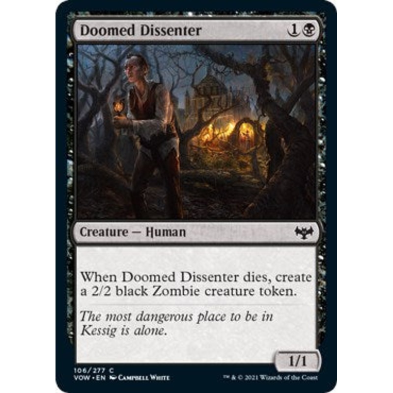 Doomed Dissenter [VOW - 106]