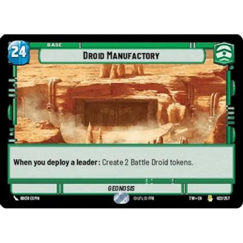 Droid Manufactory (022/257) - Twilight of the Republic
