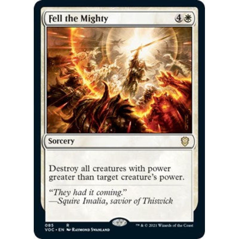 Fell the Mighty [VOC - 85]