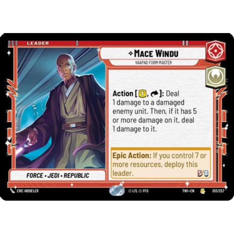 Mace Windu - Vaapad Form Master (013/257) - Twilight of the Republic