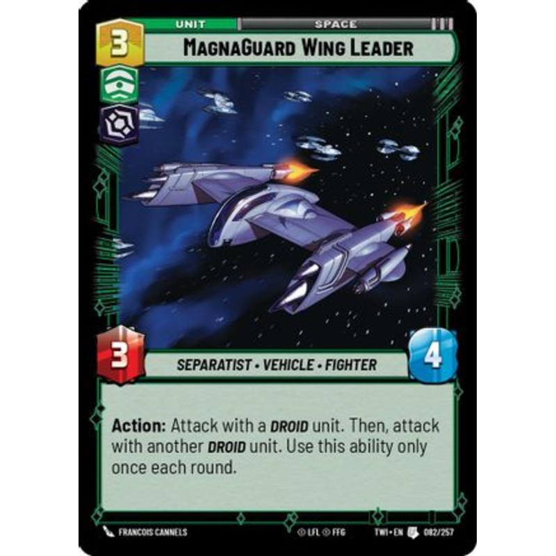 MagnaGuard Wing Leader (082/257) - Twilight of the Republic