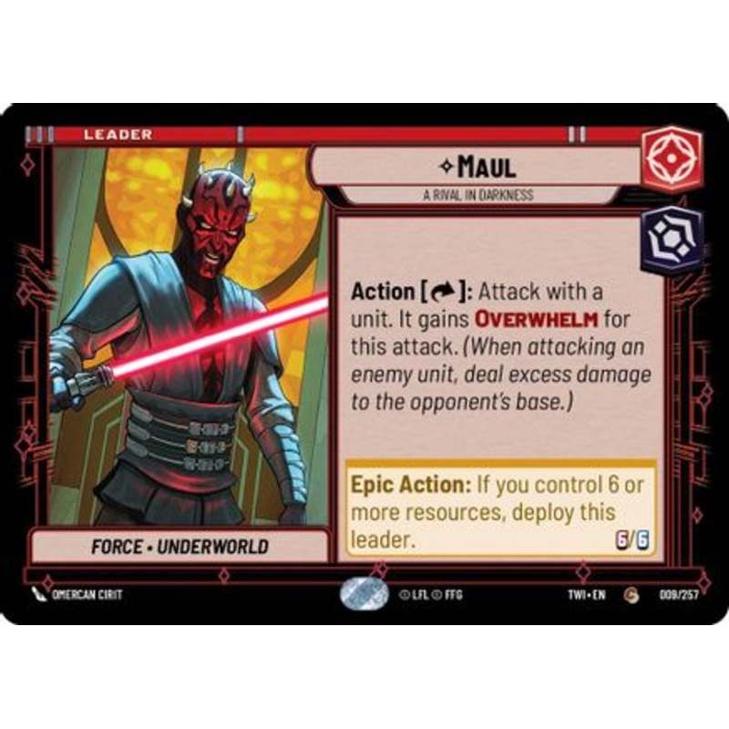 Maul - A Rival in Darkness (009/257) - Twilight of the Republic