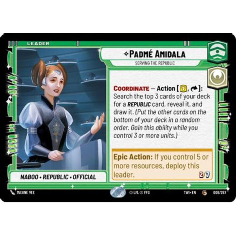 Padm Amidala - Serving the Republic (008/257) - Twilight of the Republic