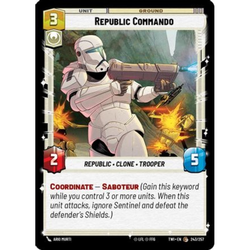 Republic Commando (243/257) - Twilight of the Republic Foil