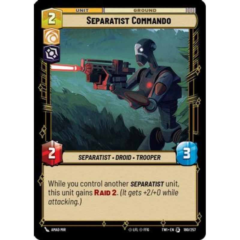 Separatist Commando (180/257) - Twilight of the Republic