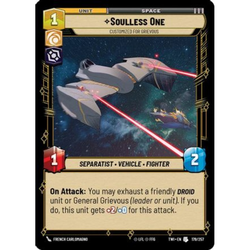 Soulless One - Customized for Grievous (179/257) - Twilight of the Republic