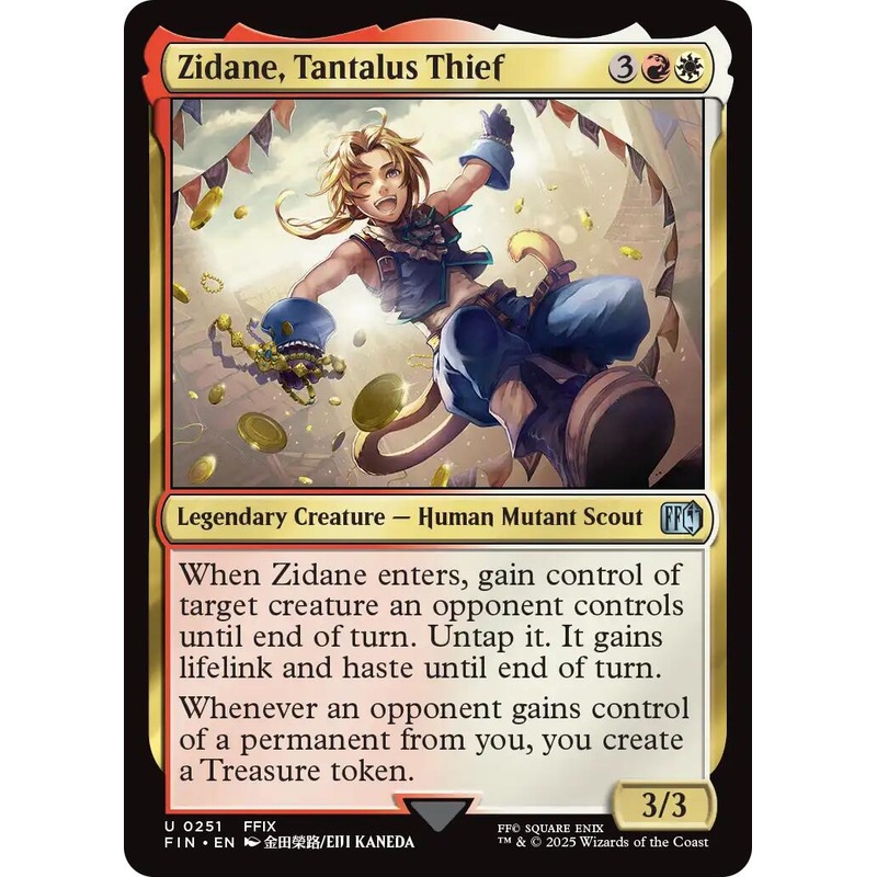 Zidane, Tantalus Thief [FIN - 251]