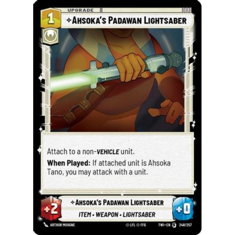 Ahsoka's Padawan Lightsaber (248/257) - Twilight of the Republic