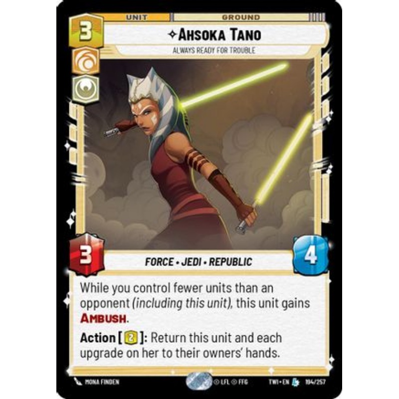 Ahsoka Tano - Always Ready For Trouble (194/257) - Twilight of the Republic