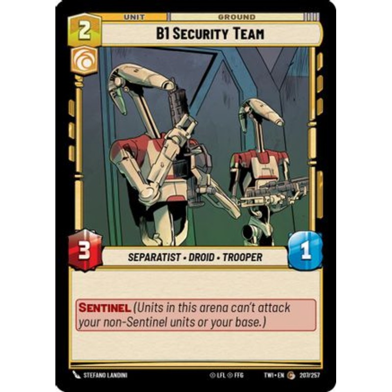 B1 Security Team (207/257) - Twilight of the Republic