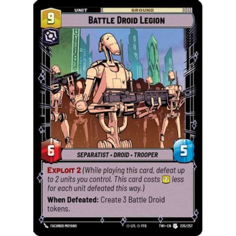 Battle Droid Legion (235/257) - Twilight of the Republic