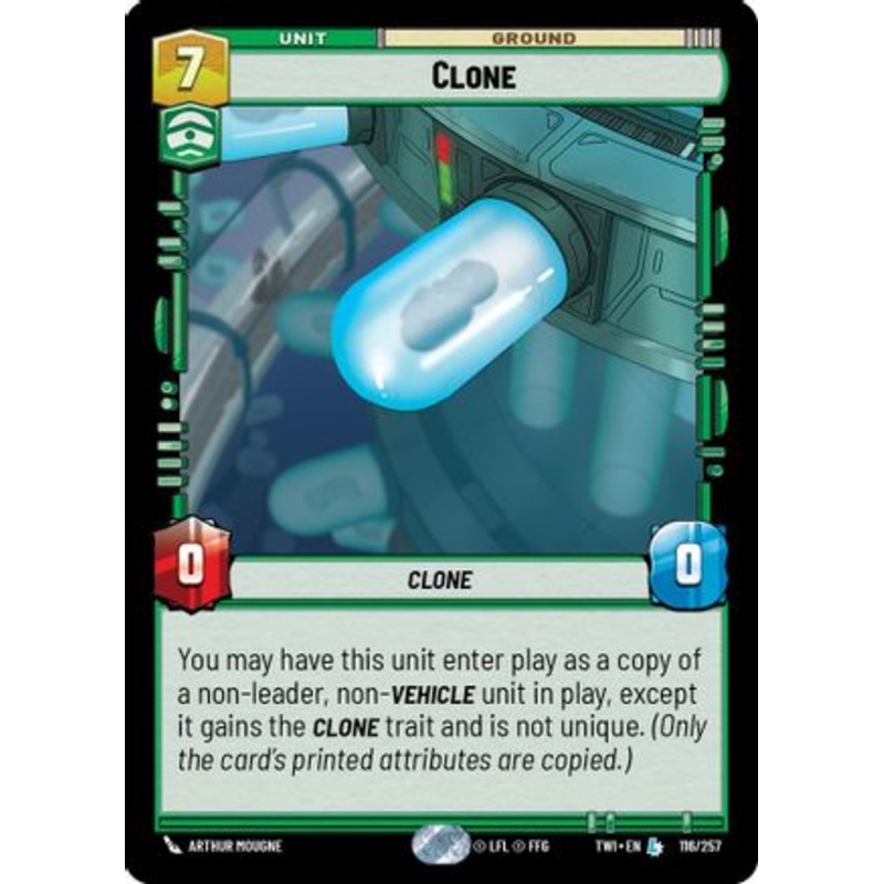 Clone (116/257) - Twilight of the Republic Foil