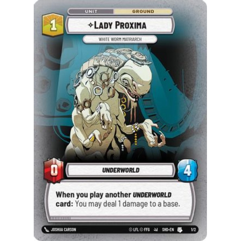 Lady Proxima - White Worm Matriarch (1/2) - Organized Play Promos