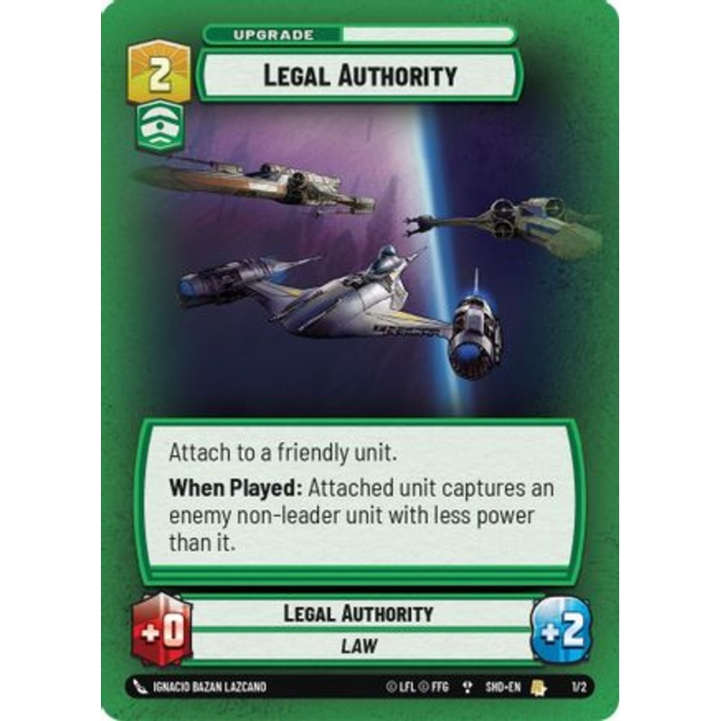 Legal Authority (1/2) - Organized Play Promos