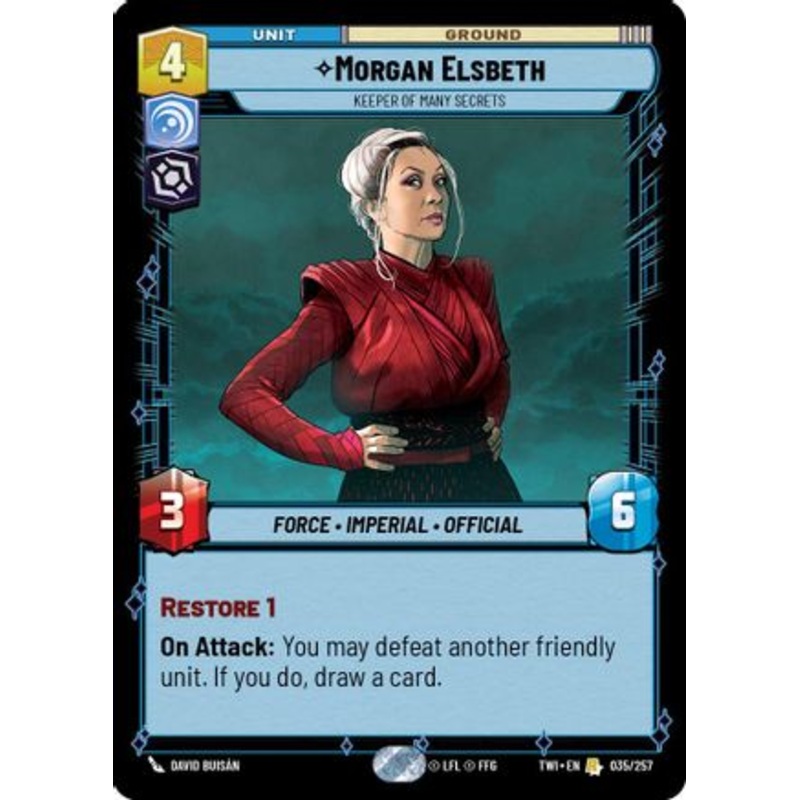Morgan Elsbeth - Keeper of Many Secrets (035/257) - Twilight of the Republic Foil